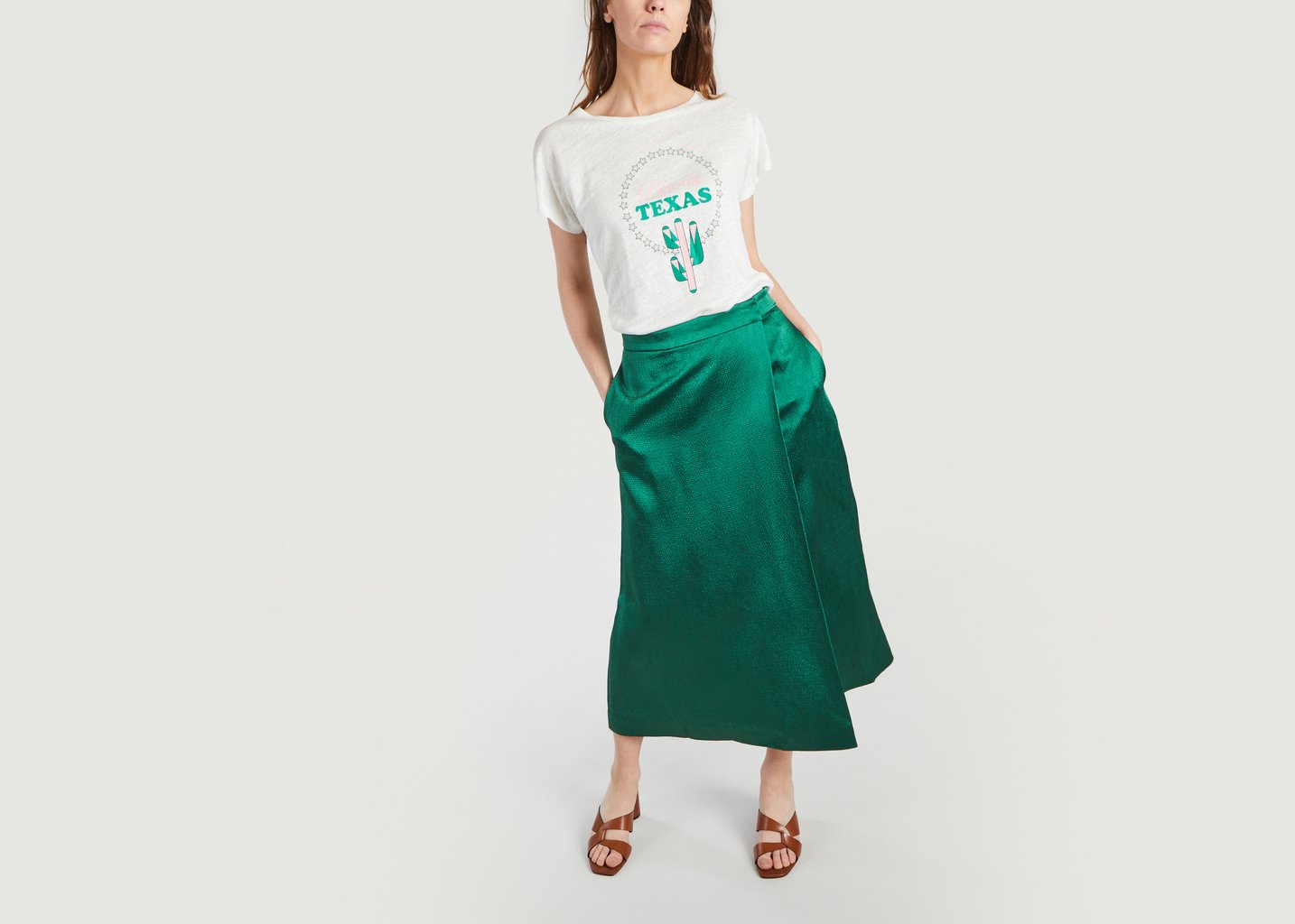 L'exception T Shirt En Lin Titouan Ecru La Petite Française