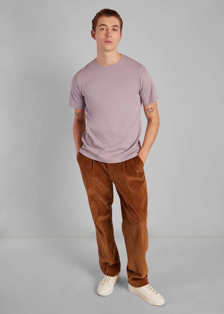 L'exception T Shirt épais En Coton Biologique Mauve L'Exception Paris