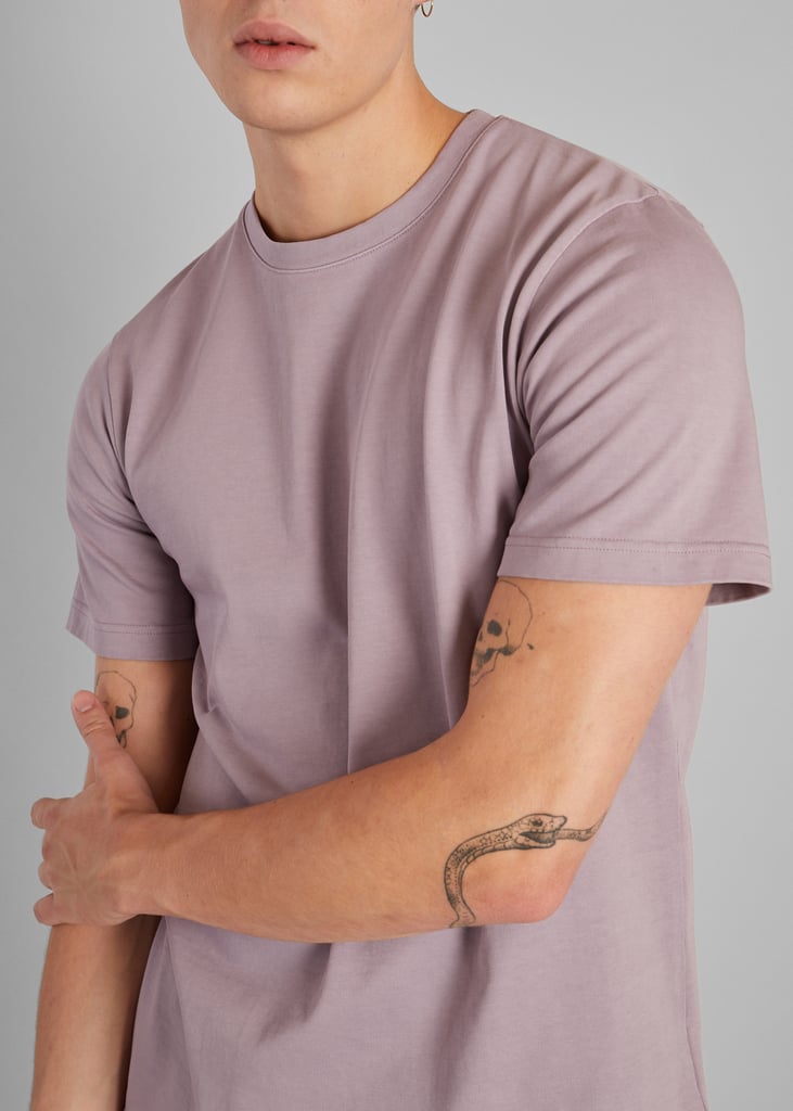 L'exception T Shirt épais En Coton Biologique Mauve L'Exception Paris