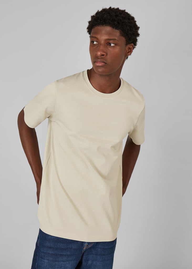 l'exception T shirt épais en coton biologique Sable L'Exception Paris