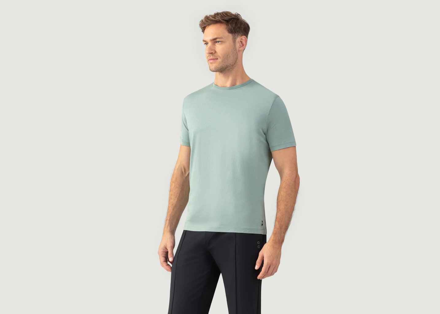 L'exception T Shirt Eyelet Edition Turquoise Ron Dorff