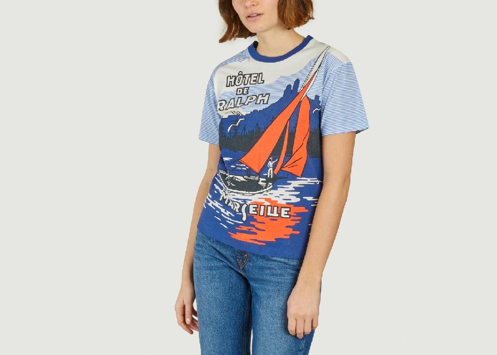L'exception T Shirt Graphique Multicolore Polo Ralph Lauren