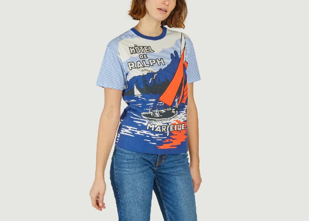 L'exception T Shirt Graphique Multicolore Polo Ralph Lauren
