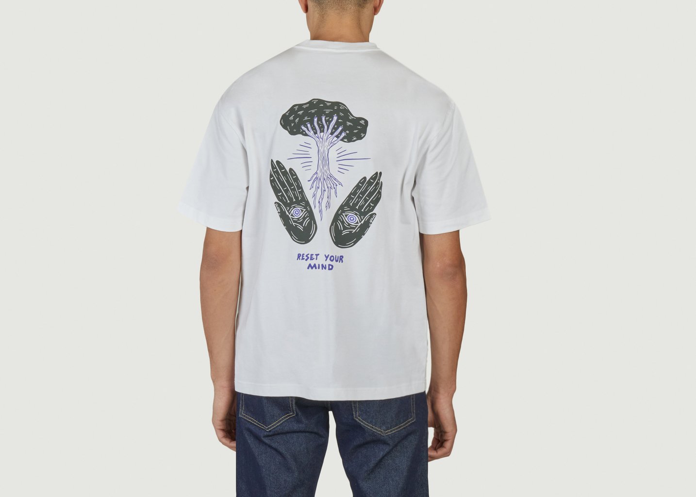 L'exception T Shirt Handsforfeet 11725 Blanc Samsoe & Samsoe