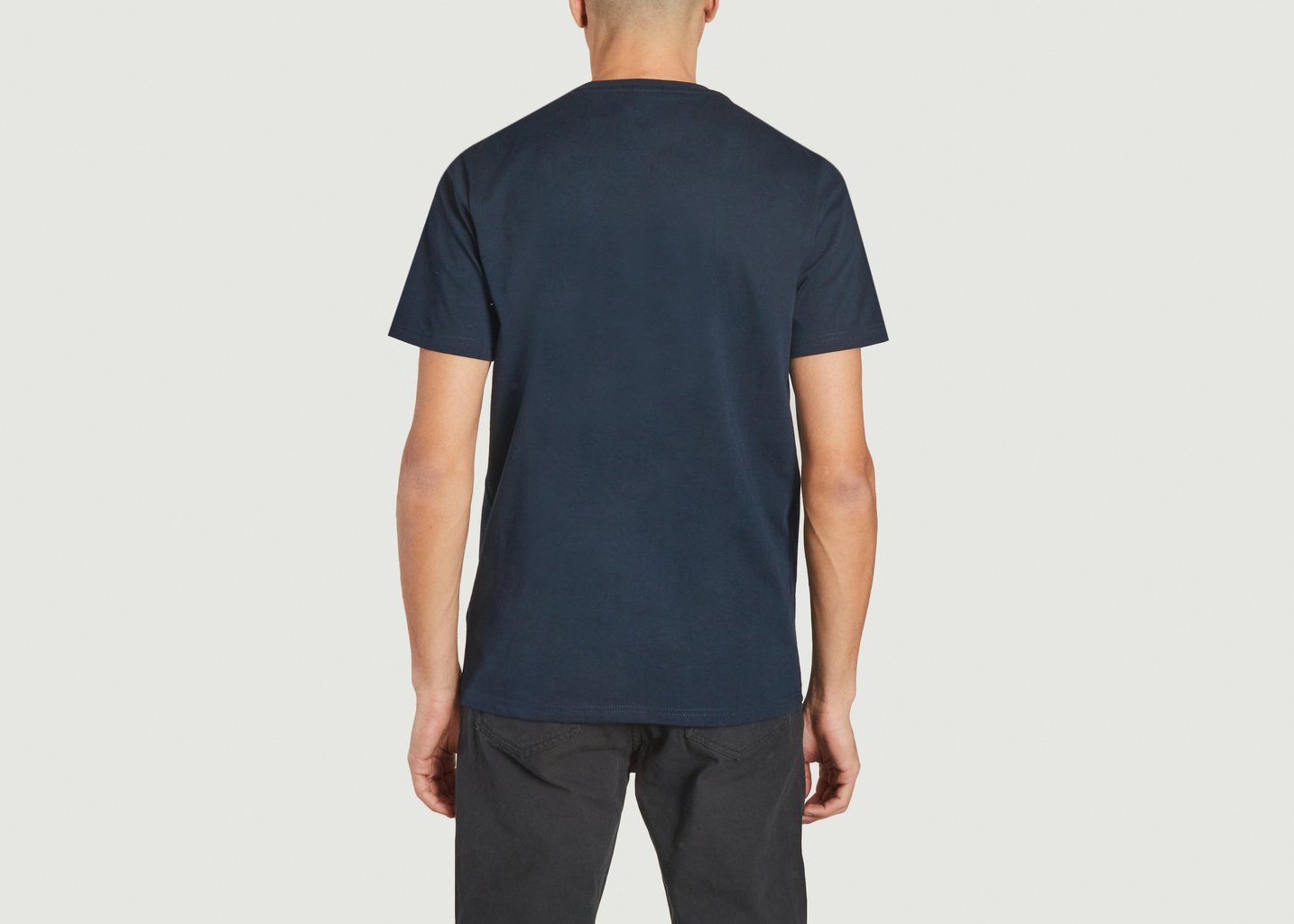L'exception T Shirt Hibou Bleu Knowledge Cotton Apparel