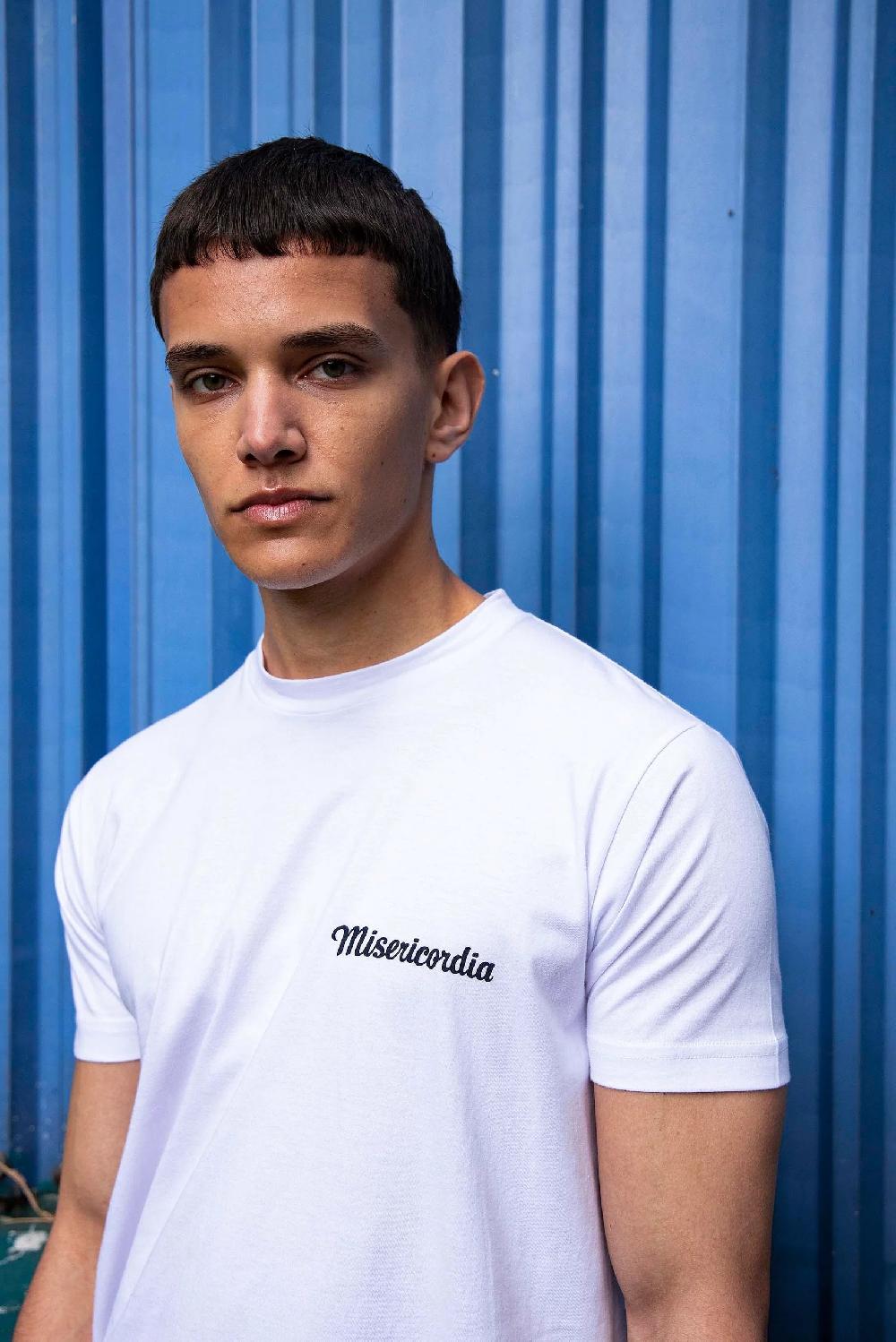 L'exception T Shirt Imprimé Basique Blanc Misericordia