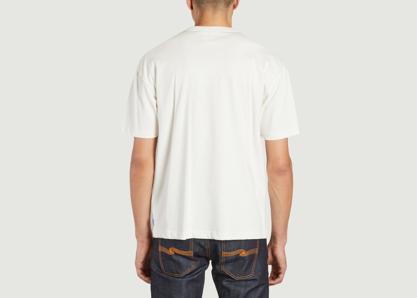L'exception T Shirt Imprimé Cabin Ecru The New Originals