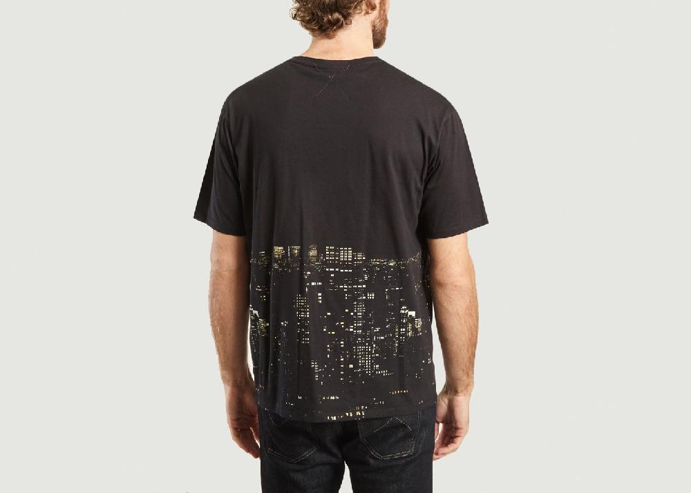 L'exception T Shirt Imprimé Empire Noir M.X Maxime Simoëns