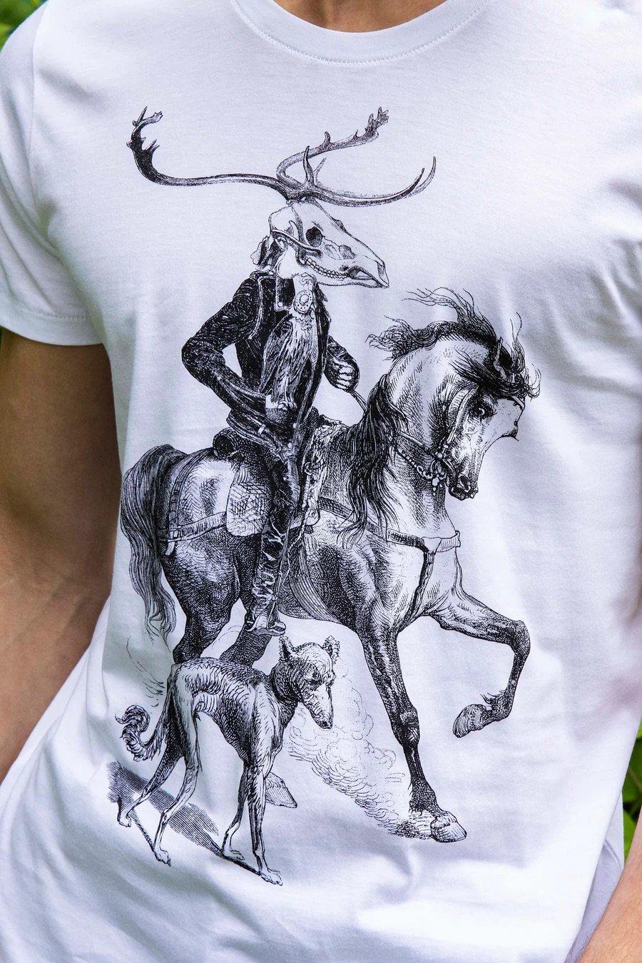 L'exception T Shirt Imprimé Le Messager Blanc Misericordia