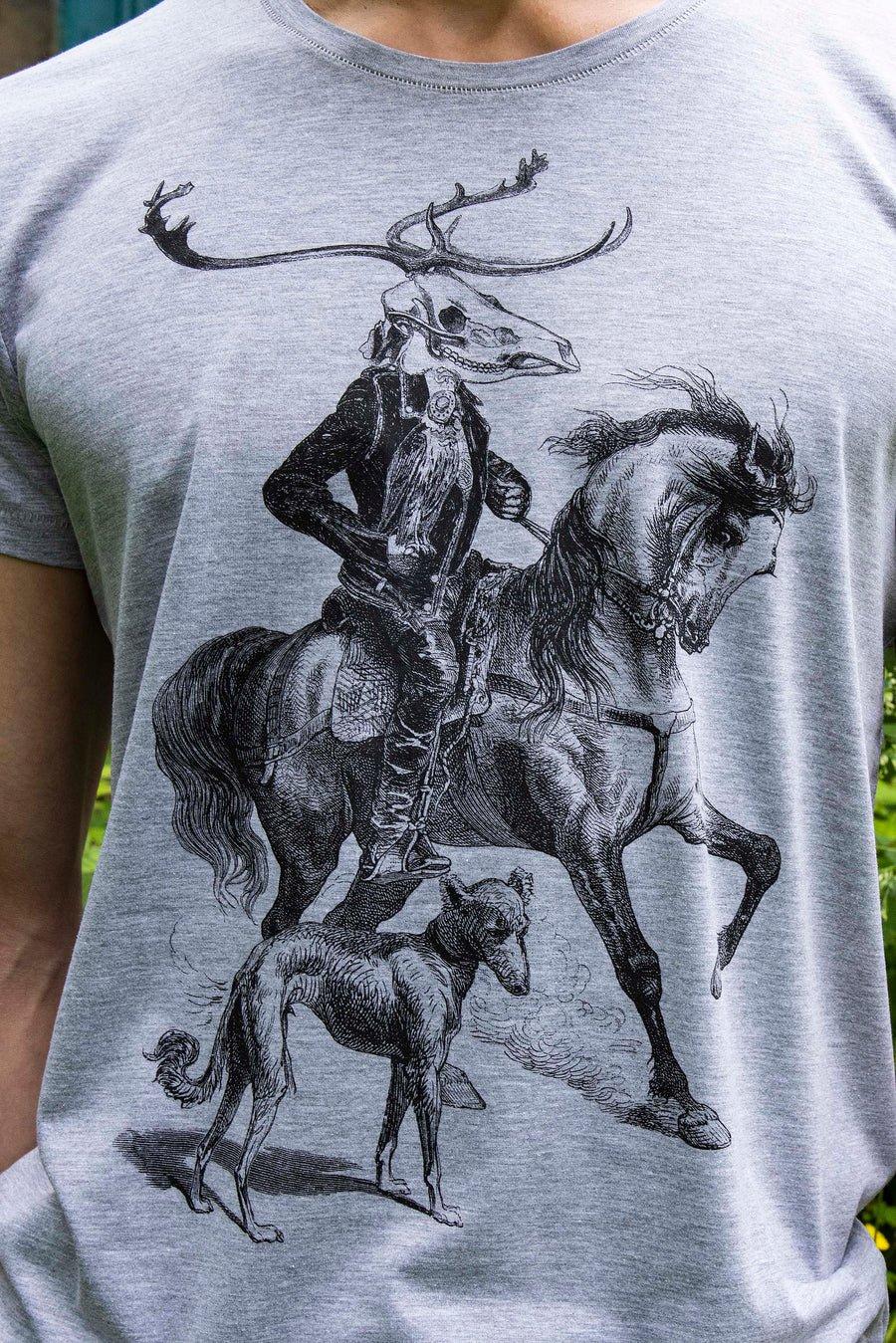 L'exception T Shirt Imprimé Le Messager Gris Misericordia