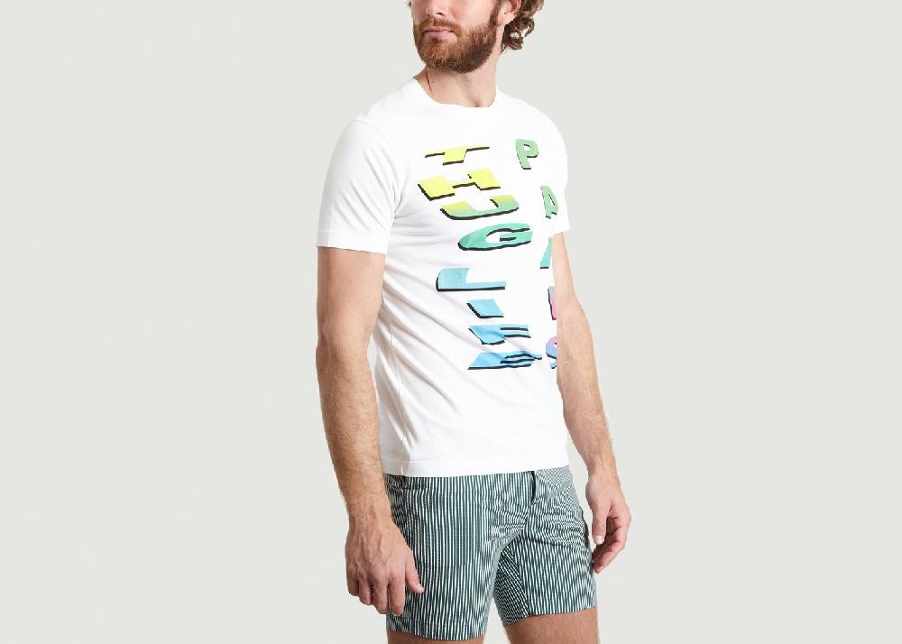 L'exception T Shirt Imprimé Wordart Blanc Commune De Paris 1871