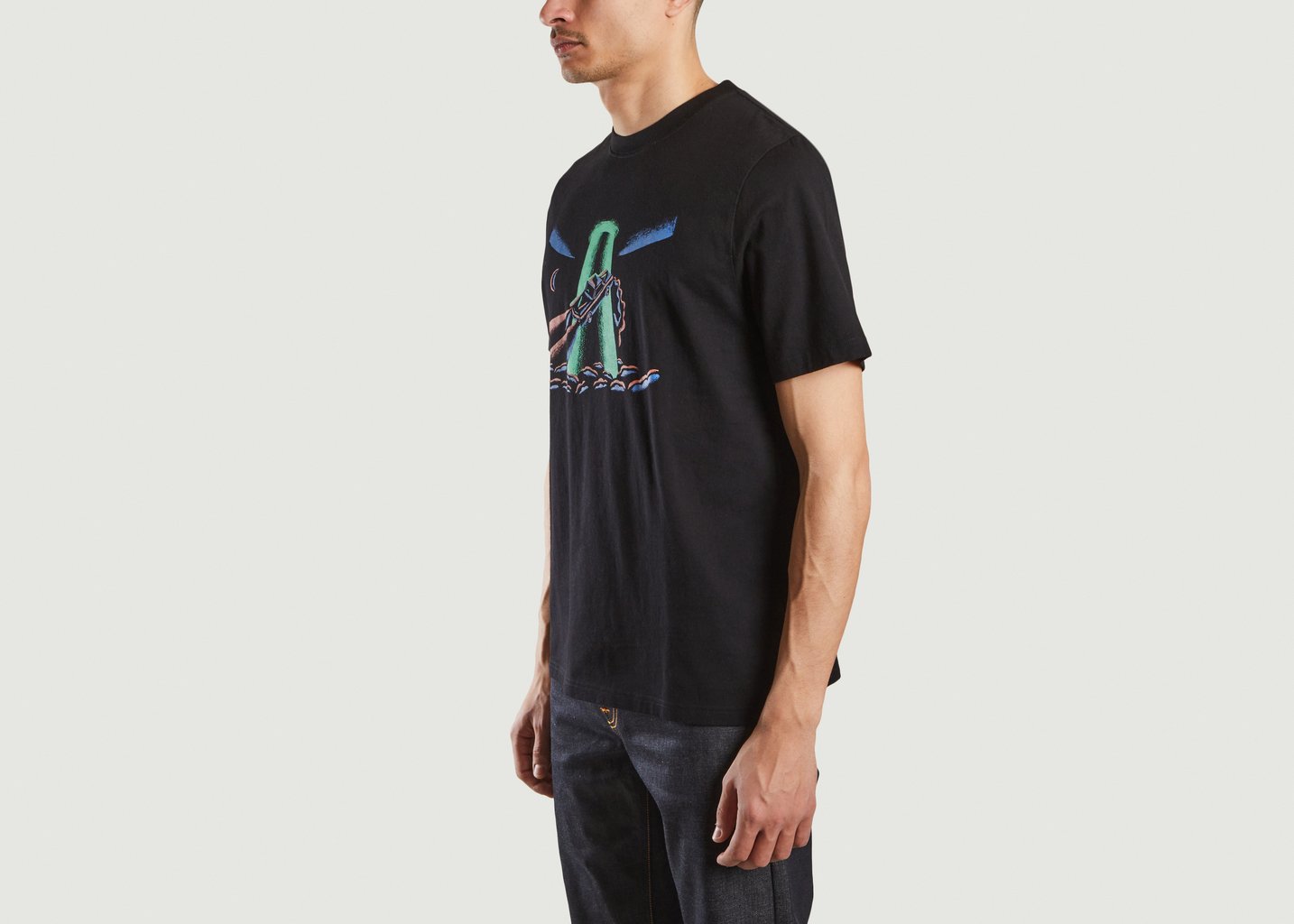 L'exception T Shirt Jc Bobby Abduction Noir Wood Wood