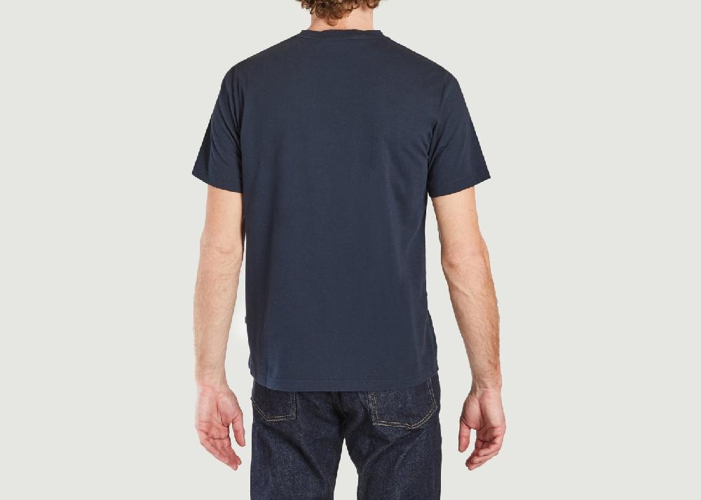 L'exception T Shirt Jogger Sami Jack Marshall Bleu Marine Wood Wood