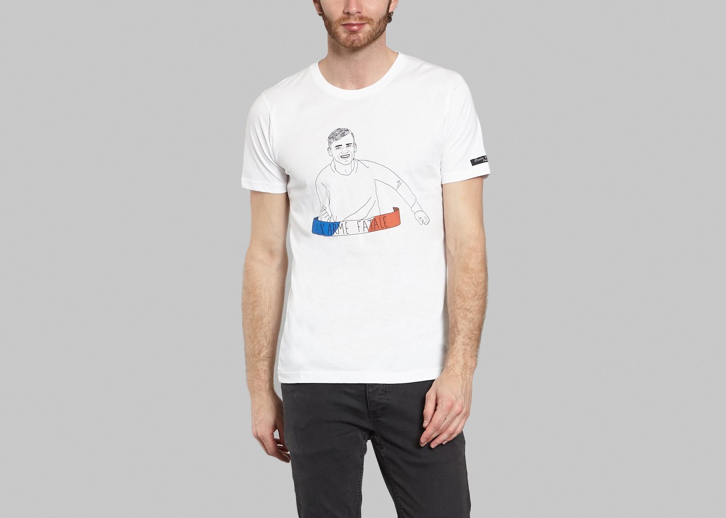 l'exception T Shirt L'Arme Fatale Blanc Quatre Cent Quinze