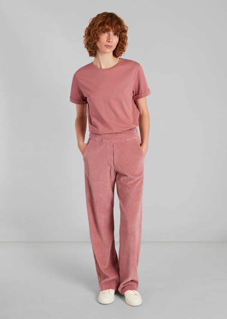 L'exception T Shirt Manches Retroussées Rose L'Exception Paris