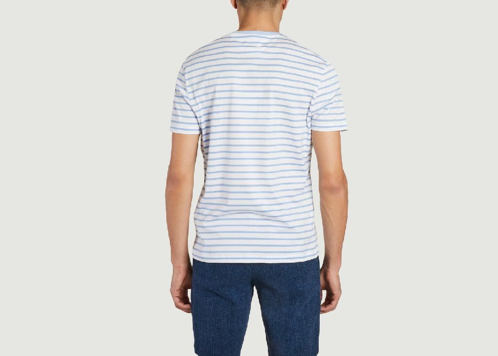 L'exception T Shirt Marinière Bleu Clair JagVi Rive Gauche