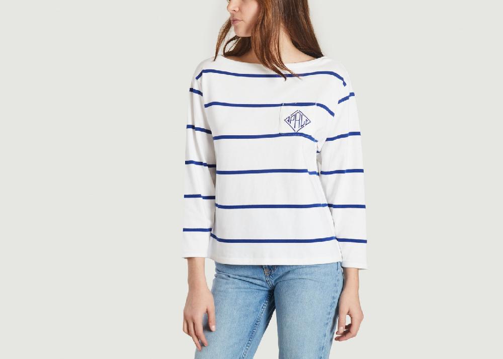 L'exception T Shirt Marinière Imprimé Polo Ralph Lauren
