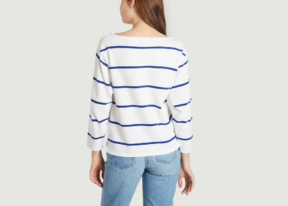 L'exception T Shirt Marinière Imprimé Polo Ralph Lauren