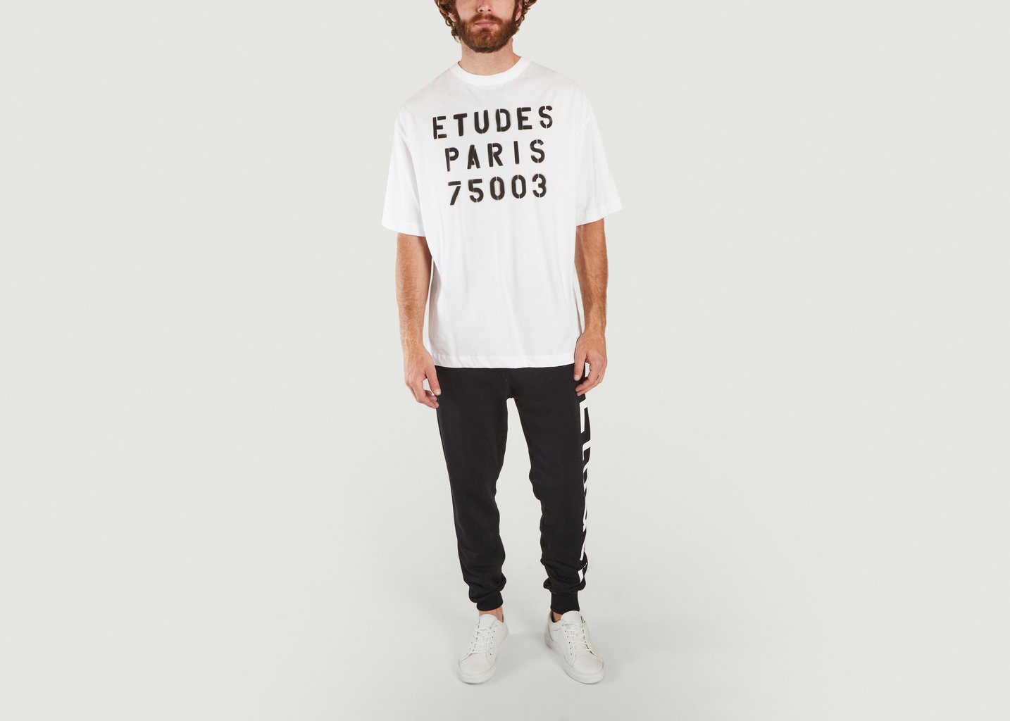 L'exception T Shirt Museum Stencil Blanc Etudes Studio