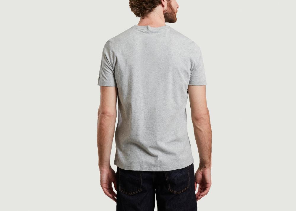 L'exception T Shirt Natal Because à Patch Gris Ecoalf