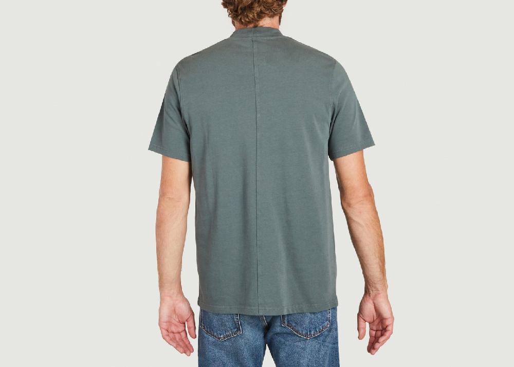 L'exception T Shirt Norsbro 6024 En Coton Biologique Vert Bouteille Samsoe & Samsoe