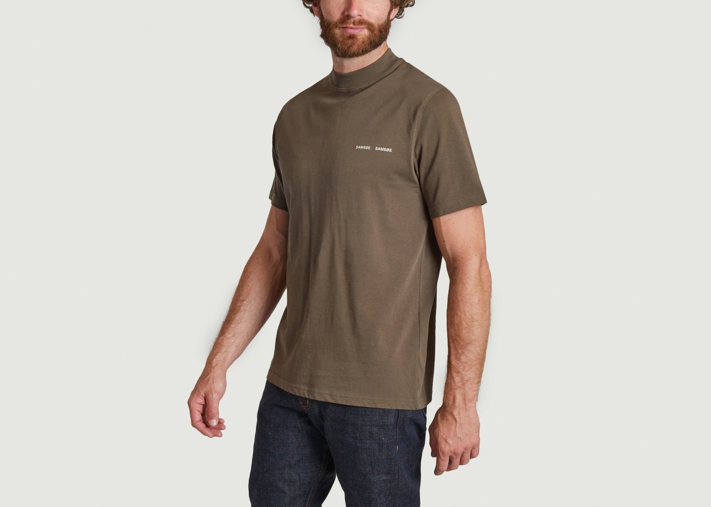 L'exception T Shirt Norsbro 6024 Marron Samsoe & Samsoe