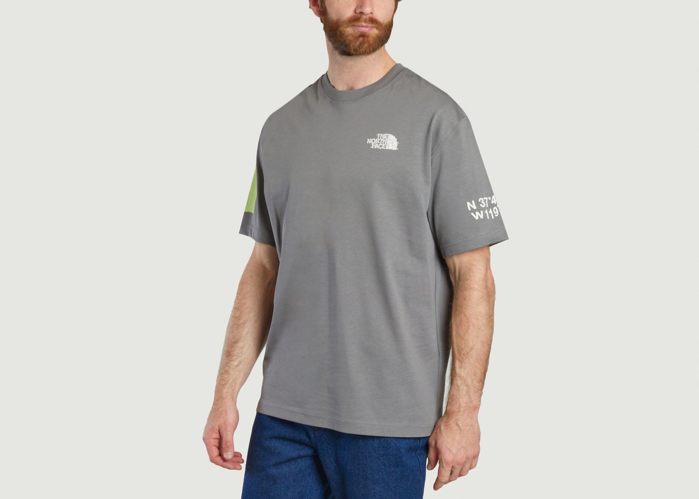 L'exception T Shirt NSE Graphic Tourterelle The North Face