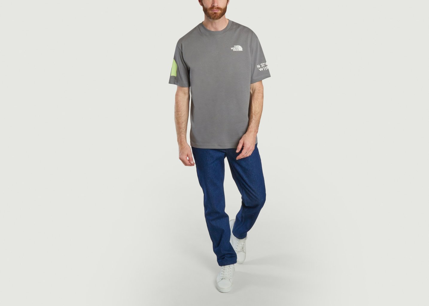 L'exception T Shirt NSE Graphic Tourterelle The North Face