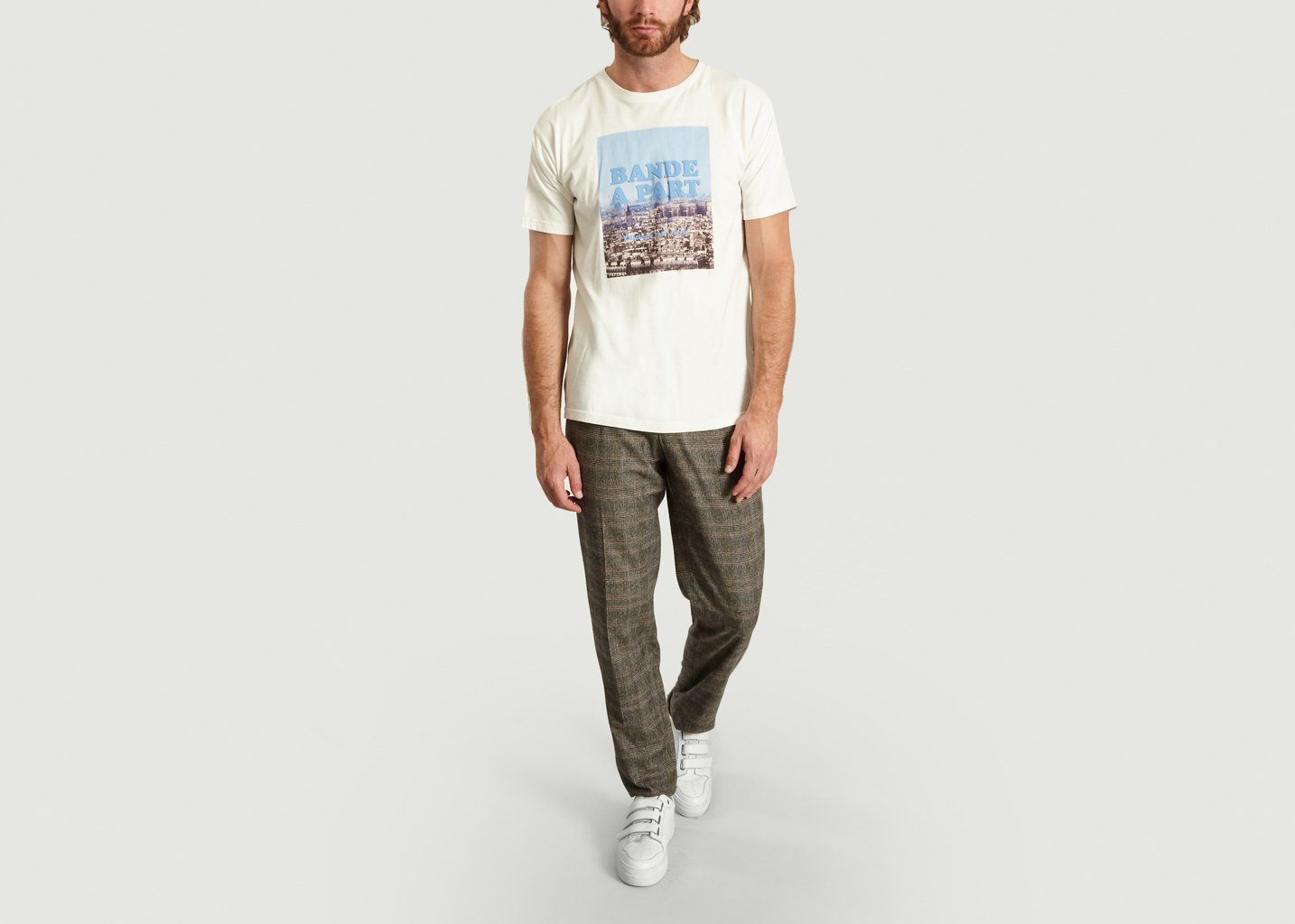 L'exception T Shirt Oversize Paris Bande A Part Blanc Editions M.R