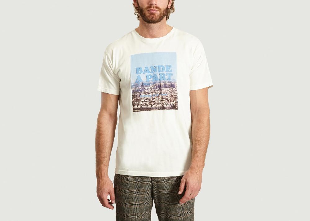 l'exception T Shirt Oversize Paris Bande A Part Blanc Editions M.R