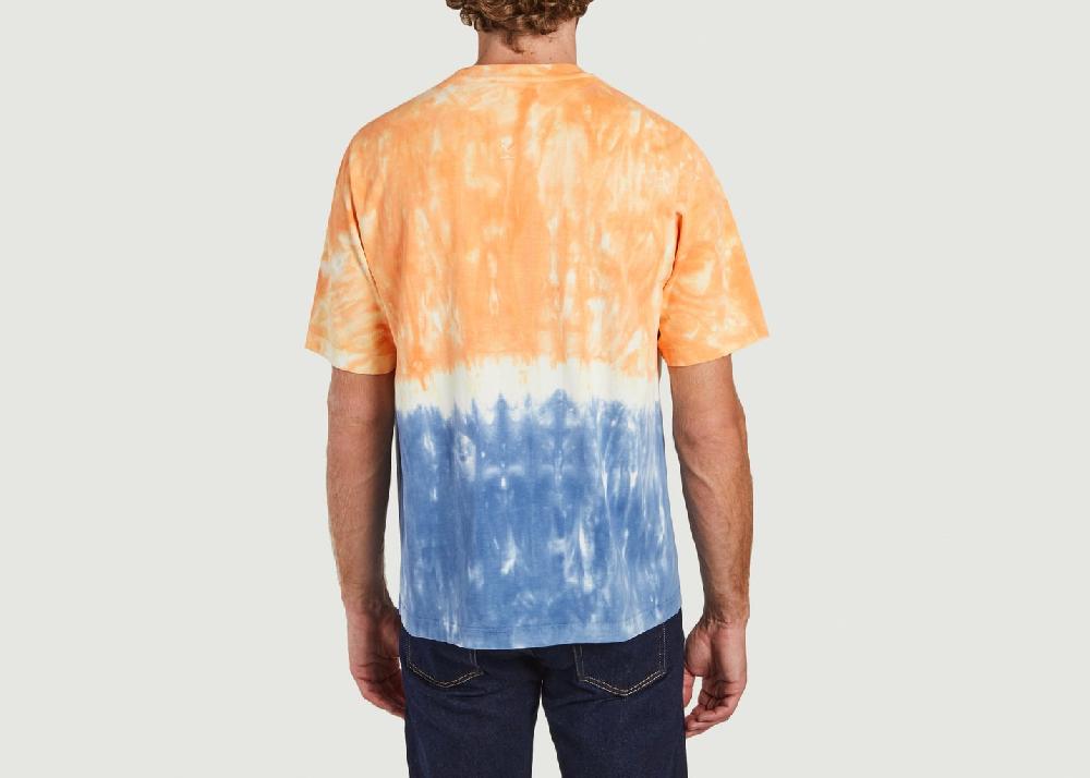 L'exception T Shirt Oversize Tie And Dye Orange Kenzo