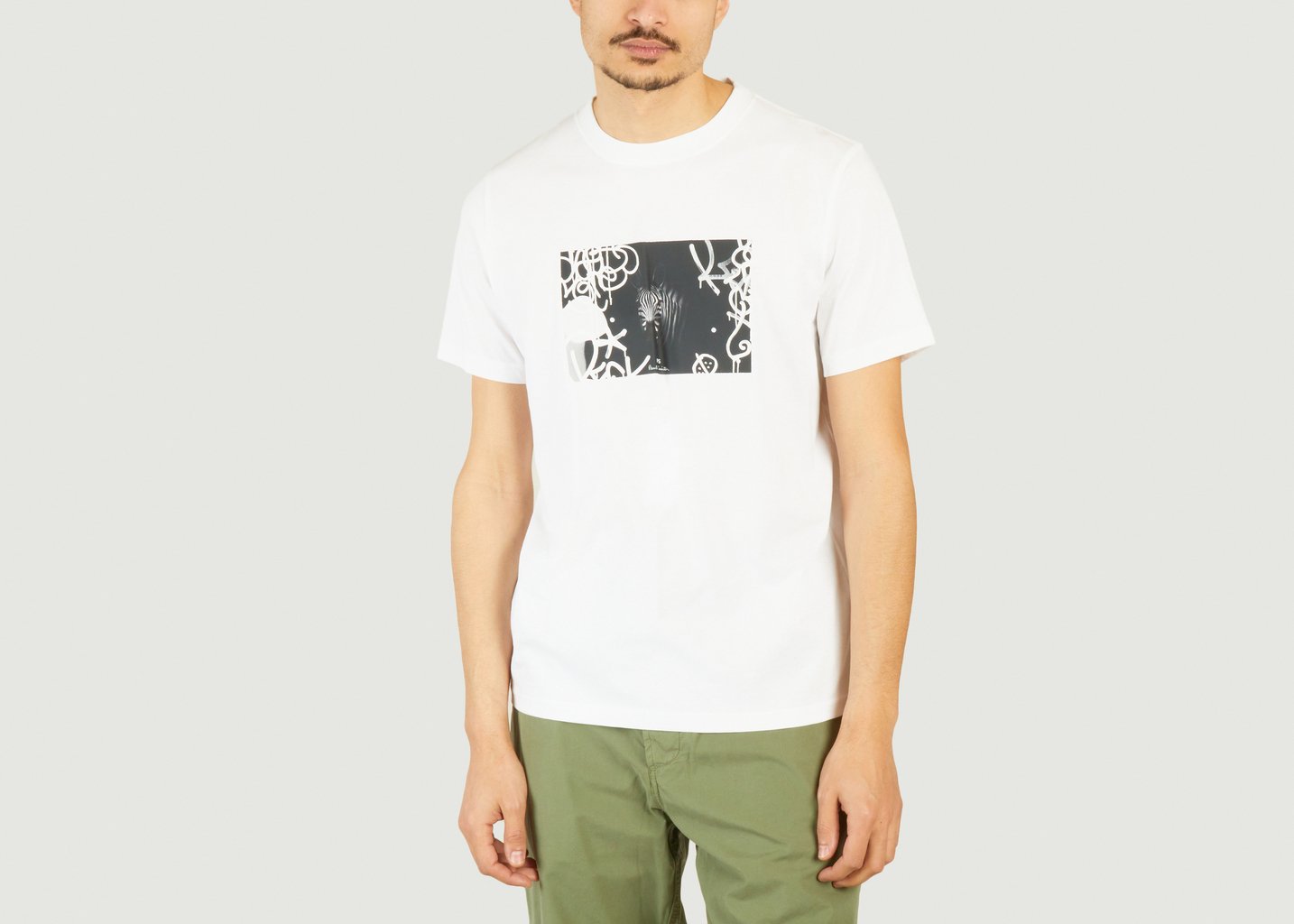 L'exception T Shirt Paul Smith Blanc PS By PAUL SMITH