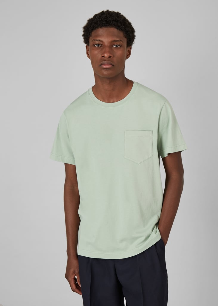 l'exception T shirt poche en coton biologique Agate L'Exception Paris