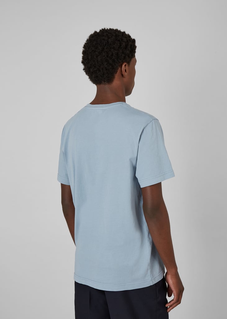 L'exception T Shirt Poche En Coton Biologique Chambray L'Exception Paris