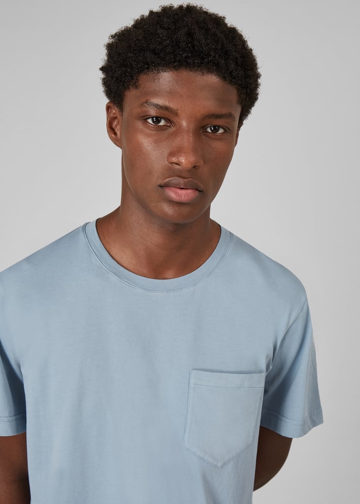 L'exception T Shirt Poche En Coton Biologique Chambray L'Exception Paris