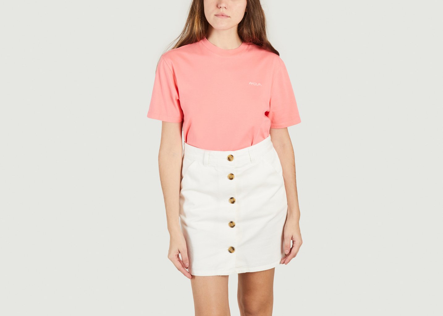 l'exception T shirt Popincourt Corail Maison Labiche