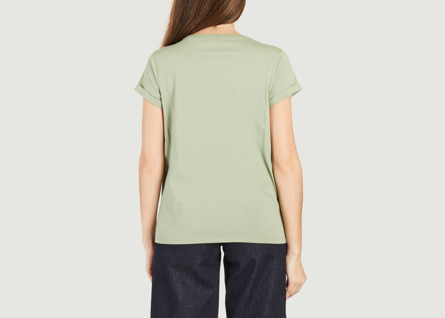 L'exception T Shirt Popincourt Olive Maison Labiche