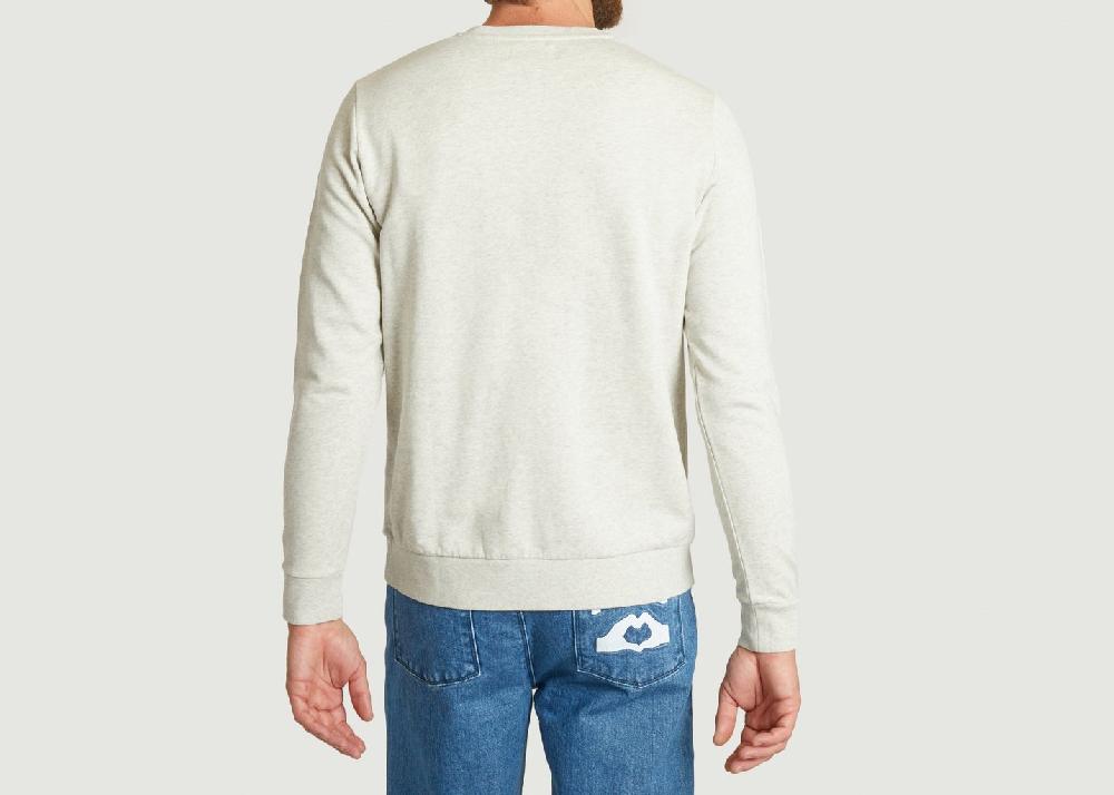 L'exception T Shirt Robinson Gris Léger Cuisse De Grenouille