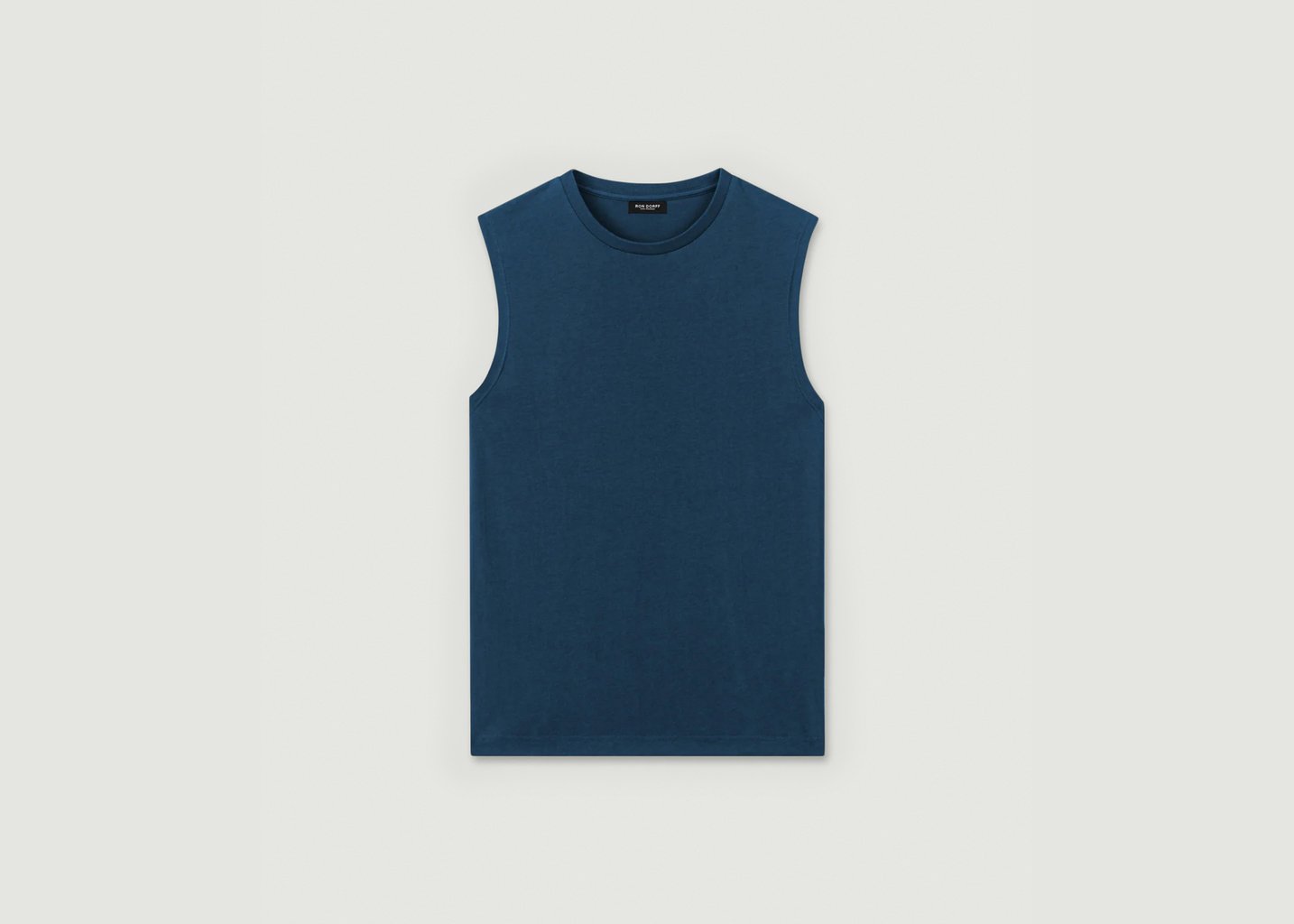 L'exception T Shirt Sans Manches Bleu Pétrole Ron Dorff