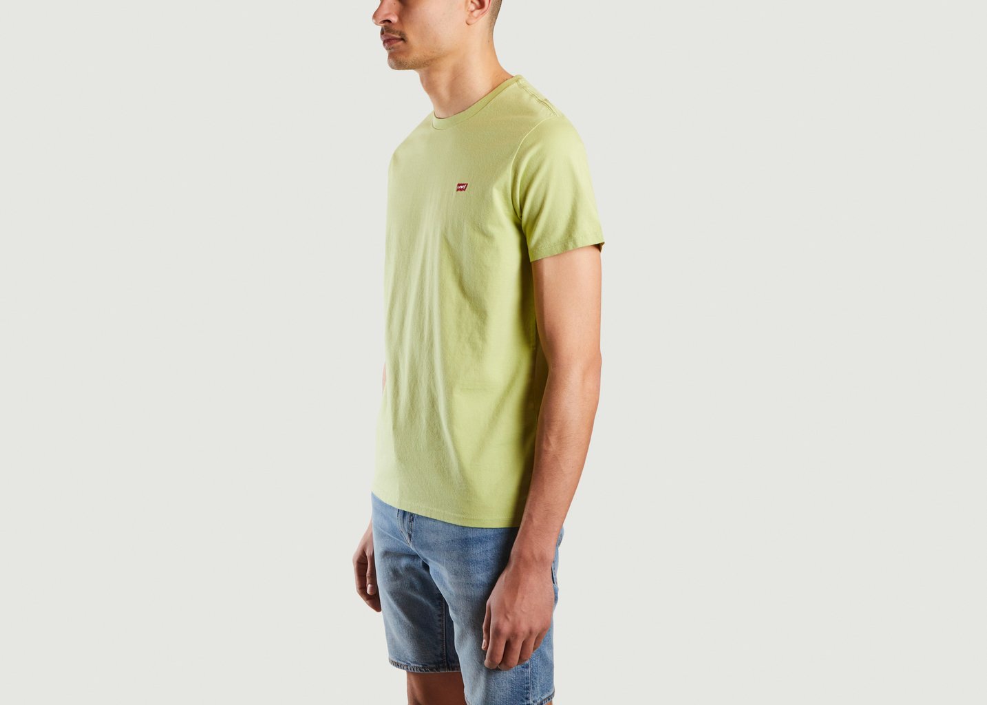 L'exception T Shirt Siglé Original Menthe Levi's Red Tab