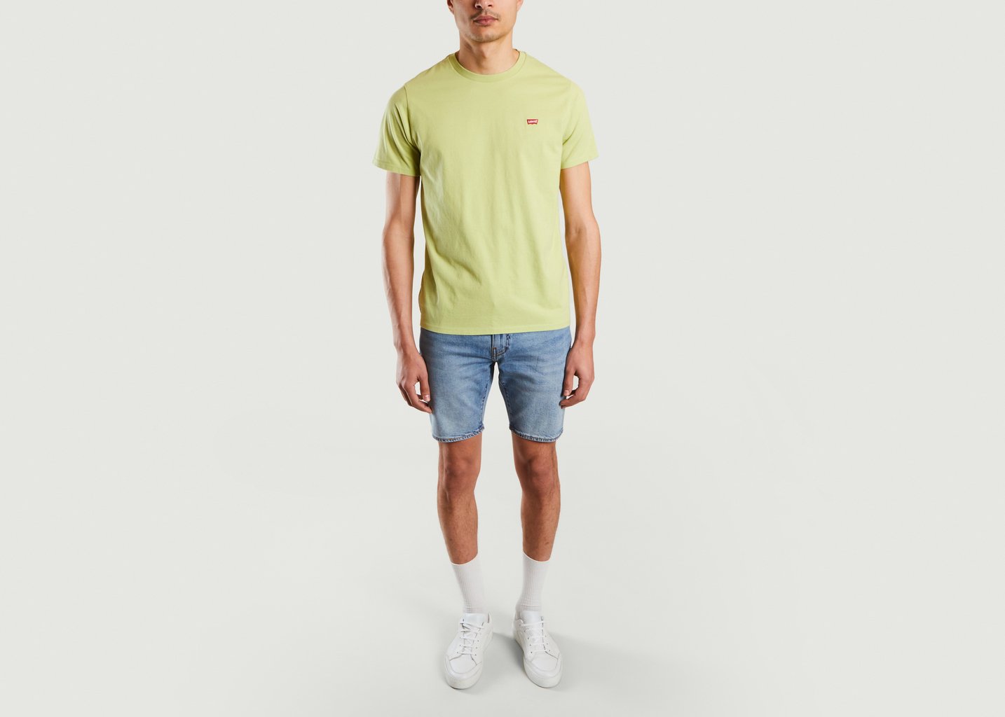 L'exception T Shirt Siglé Original Menthe Levi's Red Tab
