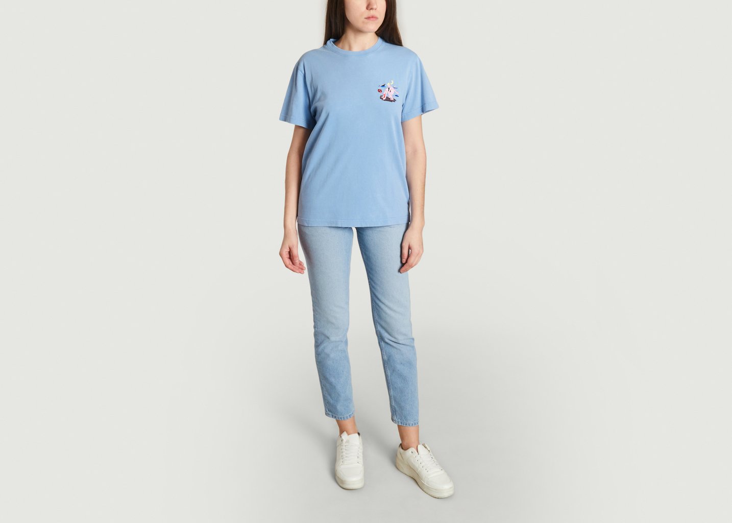 L'exception T Shirt Sinking Deep Bleu Carne Bollente