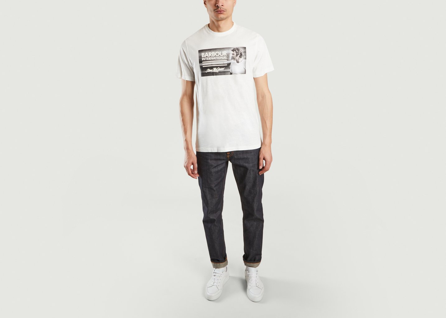 L'exception T Shirt Smq Legend Blanc Barbour International