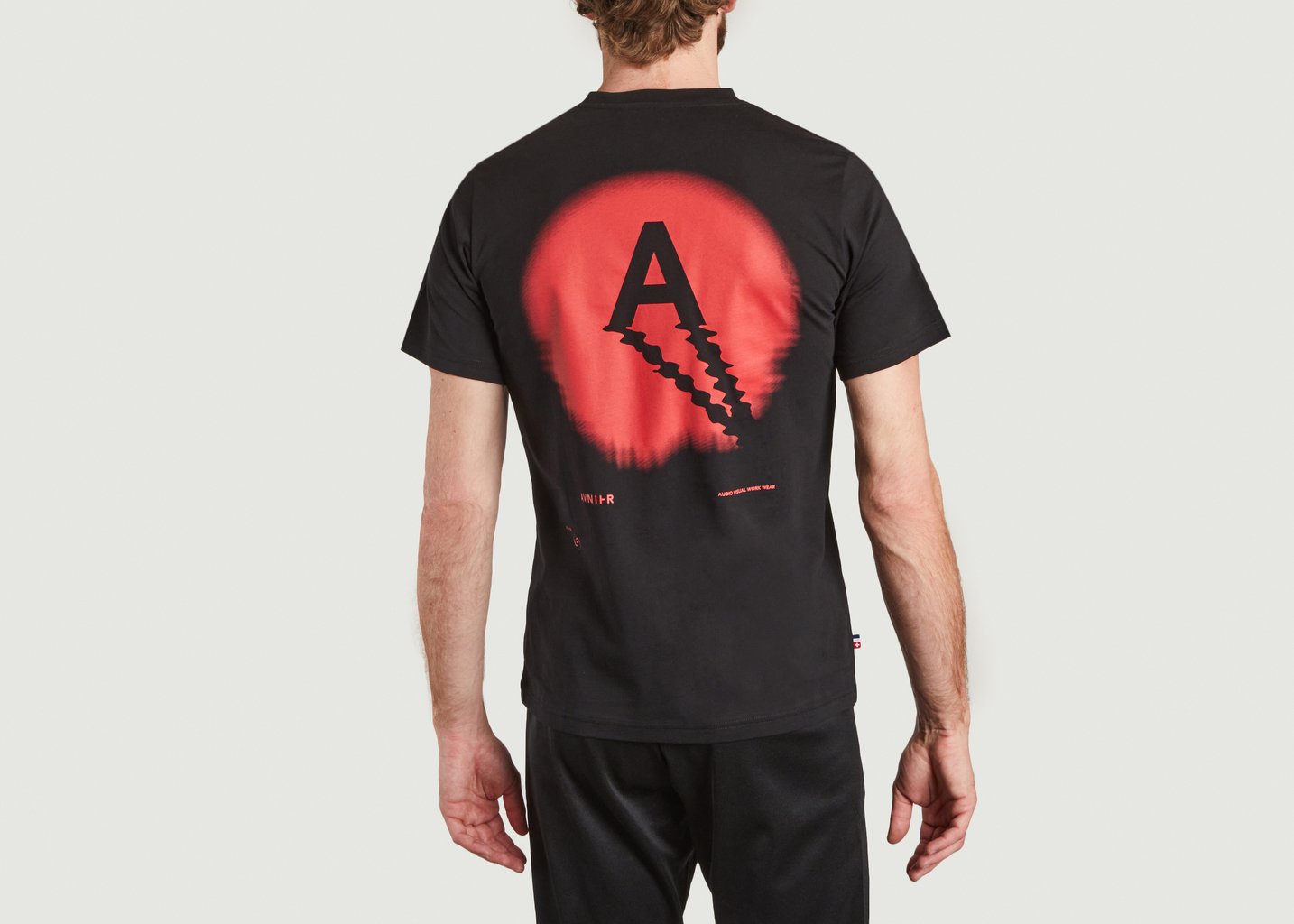 L'exception T Shirt Source Black Shadow Noir AVNIER