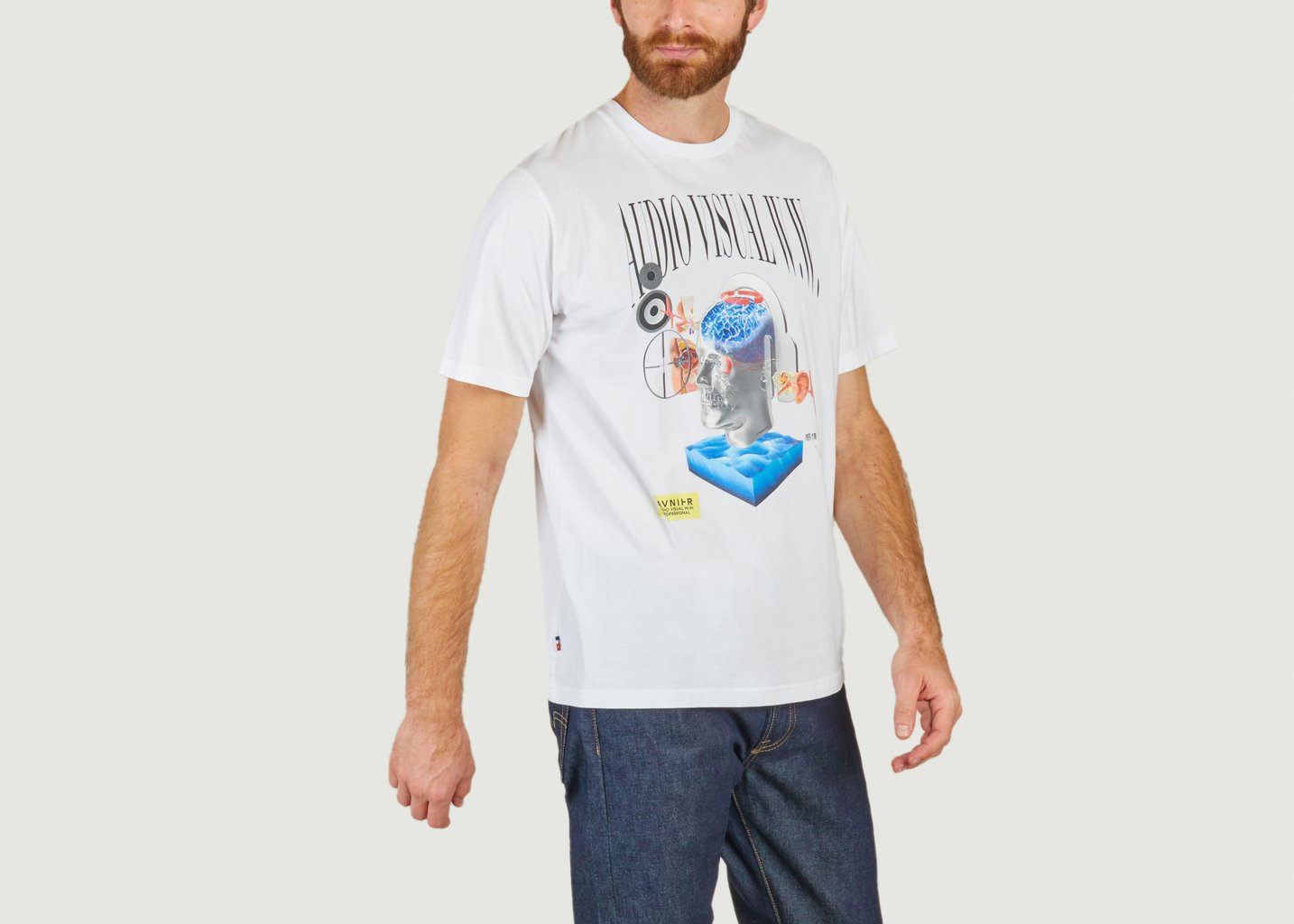 L'exception T Shirt Source White Emotion V2 Blanc AVNIER