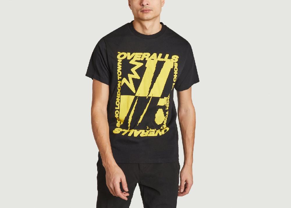 l'exception T shirt SPARK x Tim Head Noir M.C. Overalls