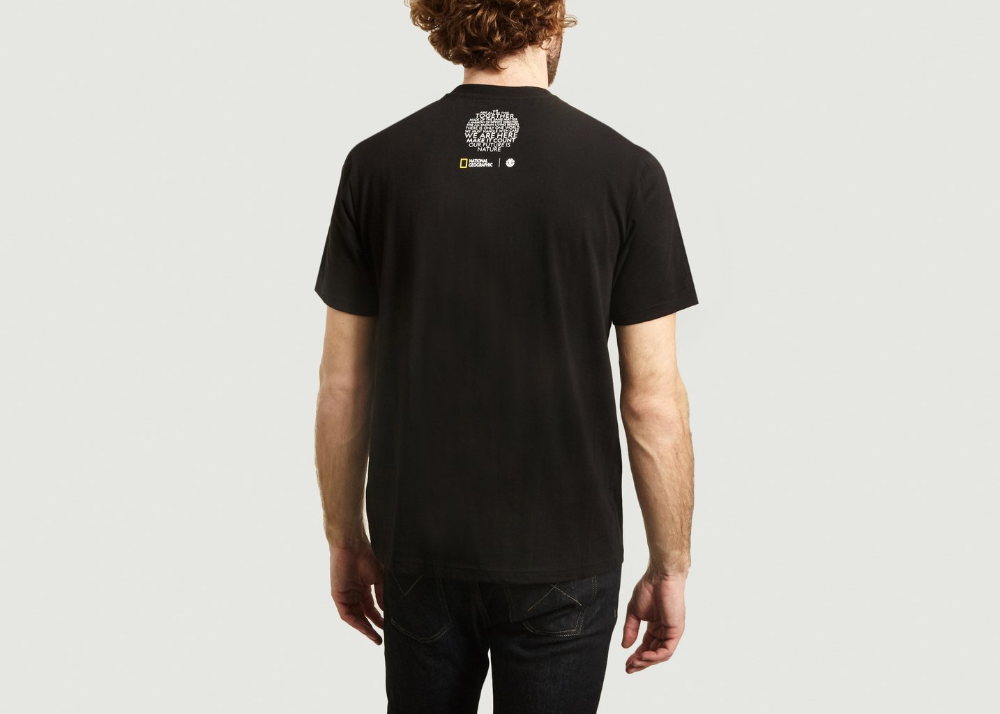 L'exception T Shirt Spiral National Geographic X Element Noir Element