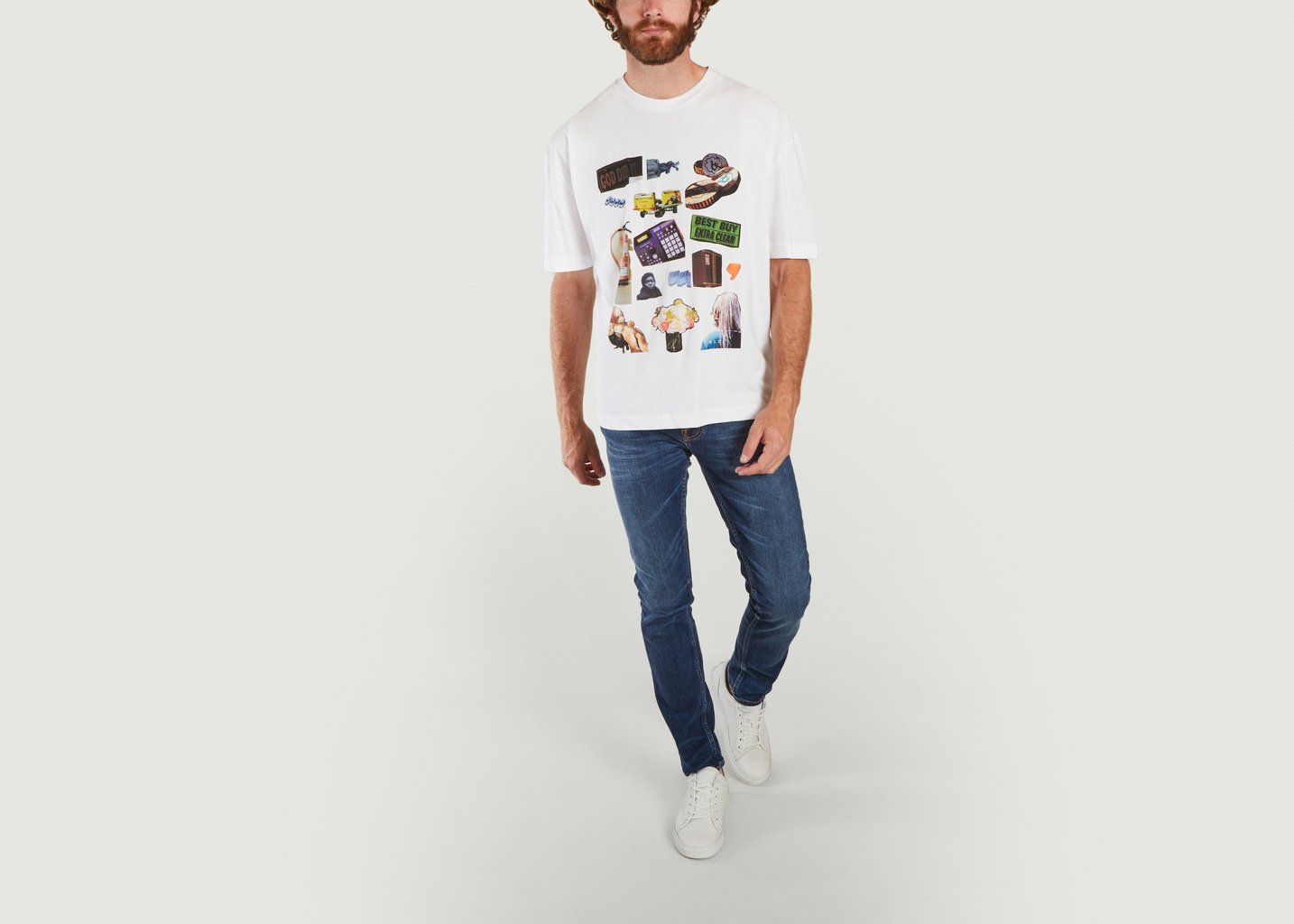L'exception T Shirt Spirit Modest Threat Blanc Etudes Studio