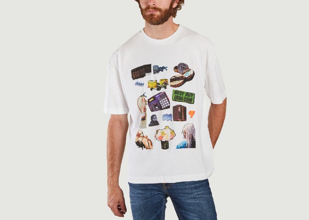 l'exception T shirt Spirit Modest Threat Blanc Etudes Studio
