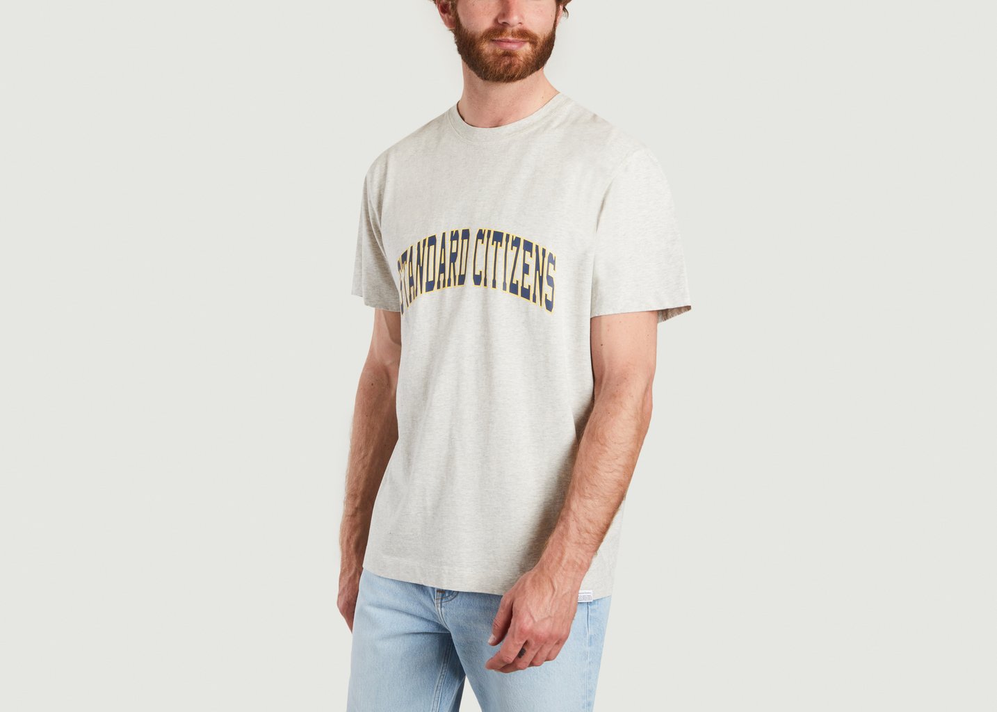 L'exception T Shirt Standard Gris Léger Edmmond Studios